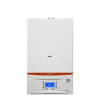 China 16 KW 24 KW MINI Water Heater Gas Boiler Indoor Electric 18 KW Wall Mounted Natural Gas Hotel Hot Water Room Heater for sale