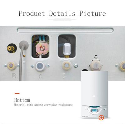 China Household ROC Smart Control Tankless Wall Mounted Room Gas Boiler Natural Gas Instant Heating Hot Water Heater For Home for sale