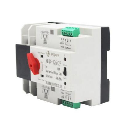 China Chinese Factory For Automatic Generator Dual Power Transfer Switch 230v ATS NLQ4-125/2P for sale