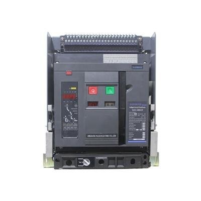 China 2000A Low Voltage Circuit Breaker 3 Pole Air or 4 Poles Industrial Control Smart Universal Circuit Breaker ACB NLW1-2000 for sale