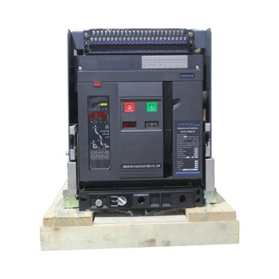 China made in china 1250A 2000A 3200A 6300A 3P 4P draw-out fixed type air circuit breaker ACB NLW1-2000 for sale