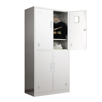 China Modern and simple Sports Gym School 9 Doors Storage Locker Garage Organizer Steel Cabinet Lockers Metal Closet Worker Locker for sale