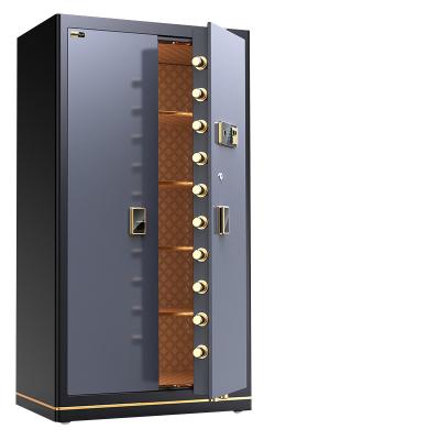 China Luxury Home Safe Electronic Digital Fingerprint Safe Steel Office Safe for sale