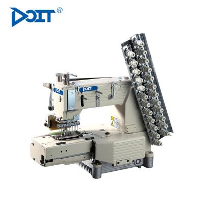 China DT 4412P DOIT CYLINDER BED 12 NEEDLE MULTI-NEEDLE DOUBLE CHAIN STITCH INDUSTRIAL SEWING MACHINE for sale