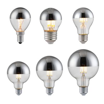 Chine Warehouse Led Semi Plated G45 E27 Bulb 4W Dragon Ball Bulb E14 Mouth Table Lamp Shadowless Spiral Magic Bean Chandelier Light à vendre