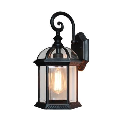 China Cheap lighting fixtures price new classic european outdoor price favorable design to export outdoor waterproof modern simple industrial wall light e27 style wall lamp à venda