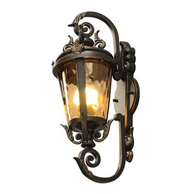 Chine China Classical European Factory Outdoor Black Outdoor Led Lantern Wall Sconce Porch Wall Mount Lights Waterproof Outdoor Fixture Lamp à vendre