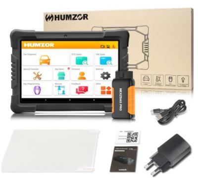 China Wireless Full System Humzor NexzDAS Pro Auto Diagnostic Tool for sale