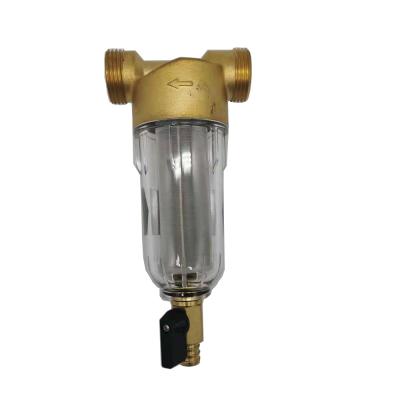 China Additionally Chlorine Copper Filter Water Purifier Backwash Tap Water Pipe Center Front Large Stainless Steel Front for sale