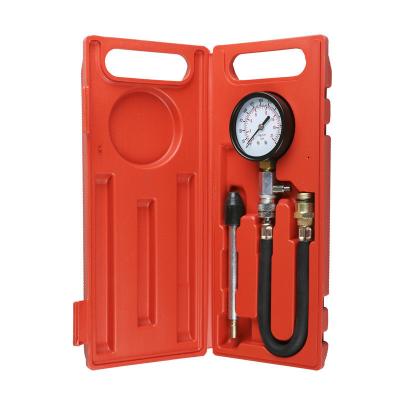 China G324 Adapter Car Pressure Gauge Motorcycle Petrol Gas Engine Cylinder Compression Gauge Car Meter Test Leak Copper Material Auto Diagnostic Tool for sale