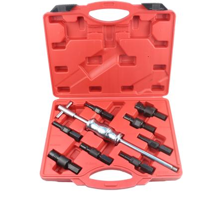 China Report Installer Tool 9Pcs Blind Hole Slide Hammer Driver Internal Bearing Puller Puller Puller Removal Auto Kit Repair Tools for sale