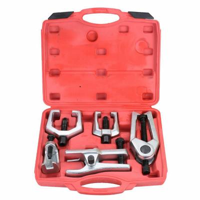 China Rod End Ball Joint Separator Front End Service Vehicle Puller Track Puller 5PC Arm Link Tools Rod End Service Tool Puller Remover for sale