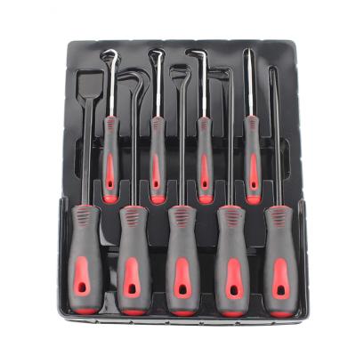 China 9pcs Gasket Removal Pick O-Ring Removal Gasket Removal Scraper Hook Pick Set Auto Repair Tools for sale