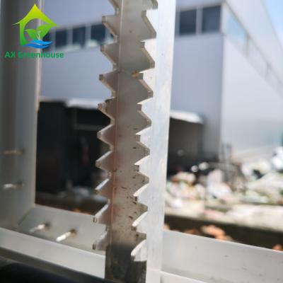 China 95mm Breite galvanisierte Stahlgetriebe-Gestell-Gewächshaus-Zusätze zu verkaufen