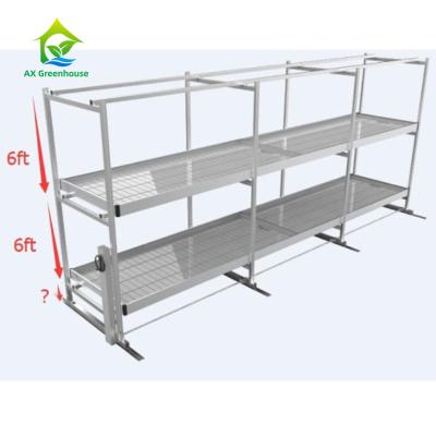 Chine La serre chaude empilable étire le roulement élèvent des bancs que la verticale élèvent le système de support à vendre