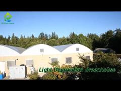 Agricultural Light Deprivation Greenhouse Kit PC Board With Blackout Curtain