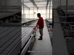 Movable Ebb and Flow Grow Table Rolling Bench