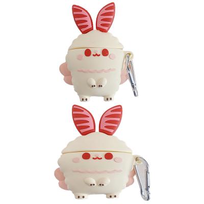 China Light Weight Adorable Rabbit Animals Anime Rabbit Wireless Earbud Earphone Case For Airpods Pro 1 2 Cover Free Shipping for sale