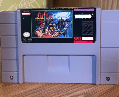 China Lightweight Free Shipping Lufia And The Fortress Of Doom For SNES Card Super Game Cartridge PAL NTSC for sale