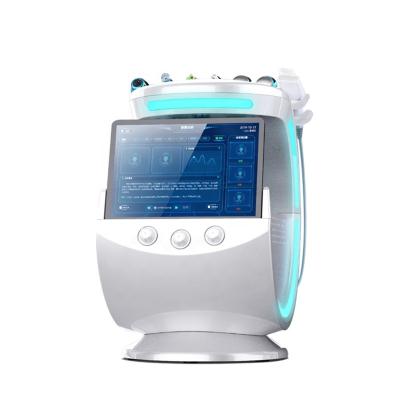 China Exfoliators 7in1 Skin Analyzer Skin Rejuvenation Deep Cleansing Spray Peeling RF Micro Dermabrasion Facial Machine for sale