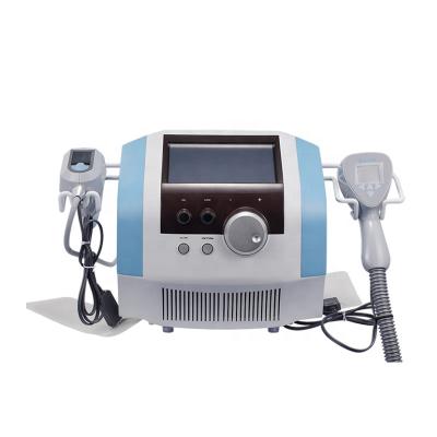 China Wrinkle Remover Hot Sale Portable 2 Handles Fat Removal Skin Tightening Body Shaping Slimming RF Ultrasound Machine for sale