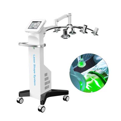 China Skin tightening 2021 new arrivals 6D laser slimming non invasive cold lipo laser weight loss 532nm wavelength 6D laser machine for sale