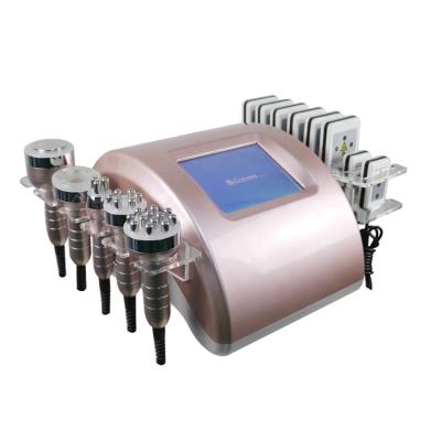 China Weight Loss Professional 6 in 1 Multifunctional Cavitation Wrinkle Removal Body Slimming Beauty Spa Equipment for sale