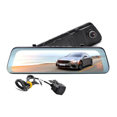 China HD Cam Dash Mirror Camera Full HD Camera 1080P Smart Backup Rearview Mirror Camera For Cars And Trucks, Front And Rear View Dual Cameras for sale