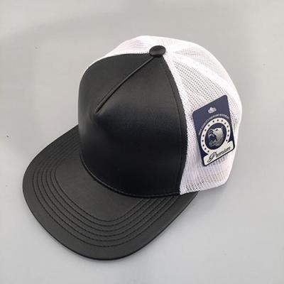 China JOINT Snapback Baseball Mesh Trucker Hat Trucker Hat Custom Leather for sale