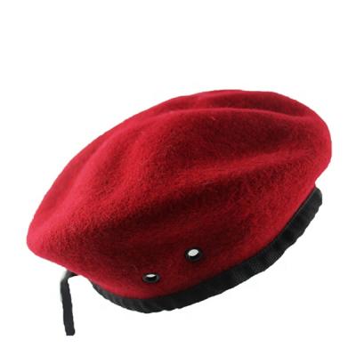 China Character Army Beret Covers Custom Embroidered Wholesale Military Beret Beret for sale