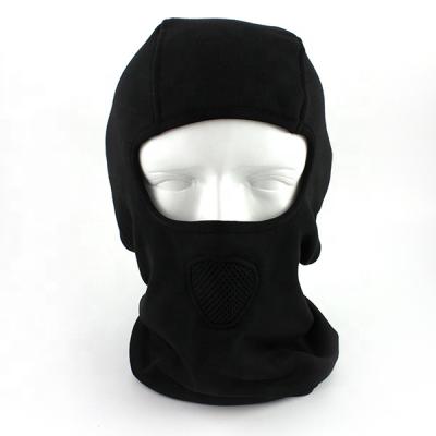 China COMMON Black Winter Balaclava Hat Balaclava Hat Mask Balaclava Thermal Fleece for sale