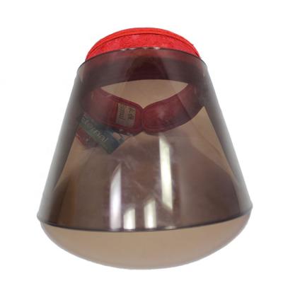 China Custom Wholesale Bill Head Plastic Uv Visor Hat Cap Sun Visor Long Image Protection for sale