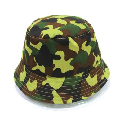 China High Quality Popular Character Design Your Own Camouflage Bucket Hat Custom Simple Wholesale for sale