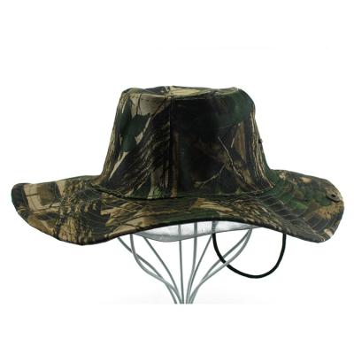 China Custom Character Logo For Mens Sun Protection Bucket Hat for sale