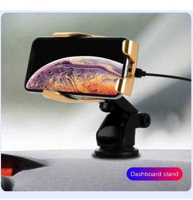 China ABS+PC Flame Retardant New Material HEITUO 2022 Wireless Phone Car Charger Sublimation R2 Wireless Charger For Mobile Phone Wireless Fast Charging 15W for sale