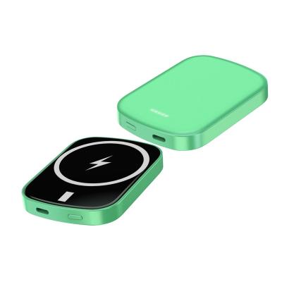 China Power 10000mAh Magnetic Wireless Charger 20w Charging Support 2022 Sublimation Fast Wireless Portable Phone Charger Mini Fit For iPhone 12 for sale