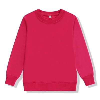 China Solid Color Breathable T-shirt Children's Warm Autumn Sweater for sale