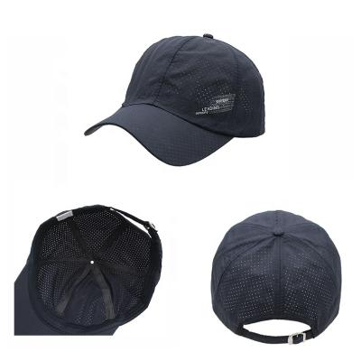 China COMMON Polyester Cable Sports Hats Quick Dry Unisex 100% Dry Fit Hats for sale