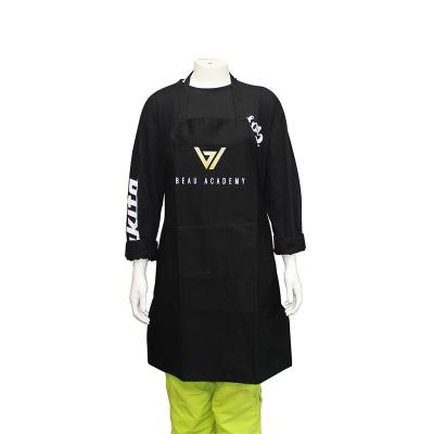 China Eco - Friendly Cotton Kitchen Logo Printing Apron For Sublimation for sale