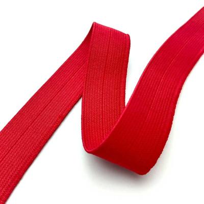 China Factory Supply Stripe Nylon Spandex Elastic Edge Band Custom Web Band High Elastic Web Band for sale