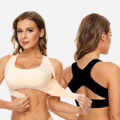 China                  Bras for Women Beauty Back Bra Front Buckle Push up Adjustable Wireless Underwear Bralette Padded Sports Top Bra              for sale