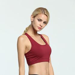 China OEM Gym Sport Bra Clasp Yoga Fitness Sports Bra With Pocket for sale