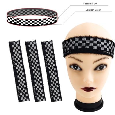 China wholesale elastic custom logo color width gym sweatproof headband,sweat headbands for gym for sale