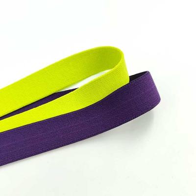 China High Elasticity Adjustable Couture Elastic Polyester Tape Jacquard Elastic Hairband for sale