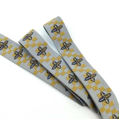 China Fast delivery Ribbon Elastic Band Garment Accessories Lace Elastic Band Web Elastic Band with Ribbon for sale