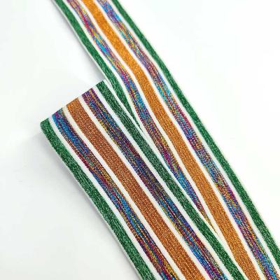 China Free Sample Customized Sewing Elastic Band Soft Elastic Band Daisy Jacquard Elastic Band for Underwear for sale