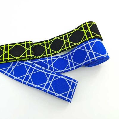 China Breathable mesh elastic band custom clothing spandex elastic band sustainable wide elastic band for sale