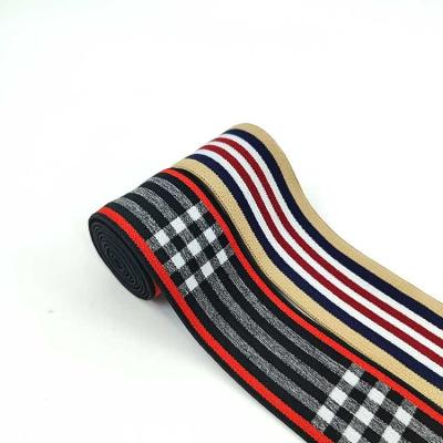 China Fast Shipping Thick Elastic Band Clothing Elastic Straps Mens Trousers Adjustable Waist Band for sale