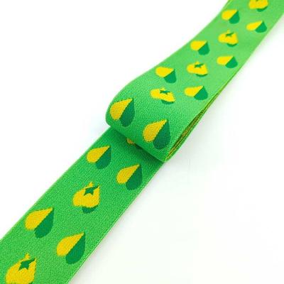 China Fast Delivery Elastic Web Band Breathable Elastic Band Crochet Elastic Webbing for sale