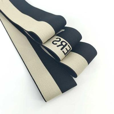 China Free Sample Elastic Tape Customized Good Stretchy Jacquard Webbing Trendy Adjustable Trim Bands for Sale for sale